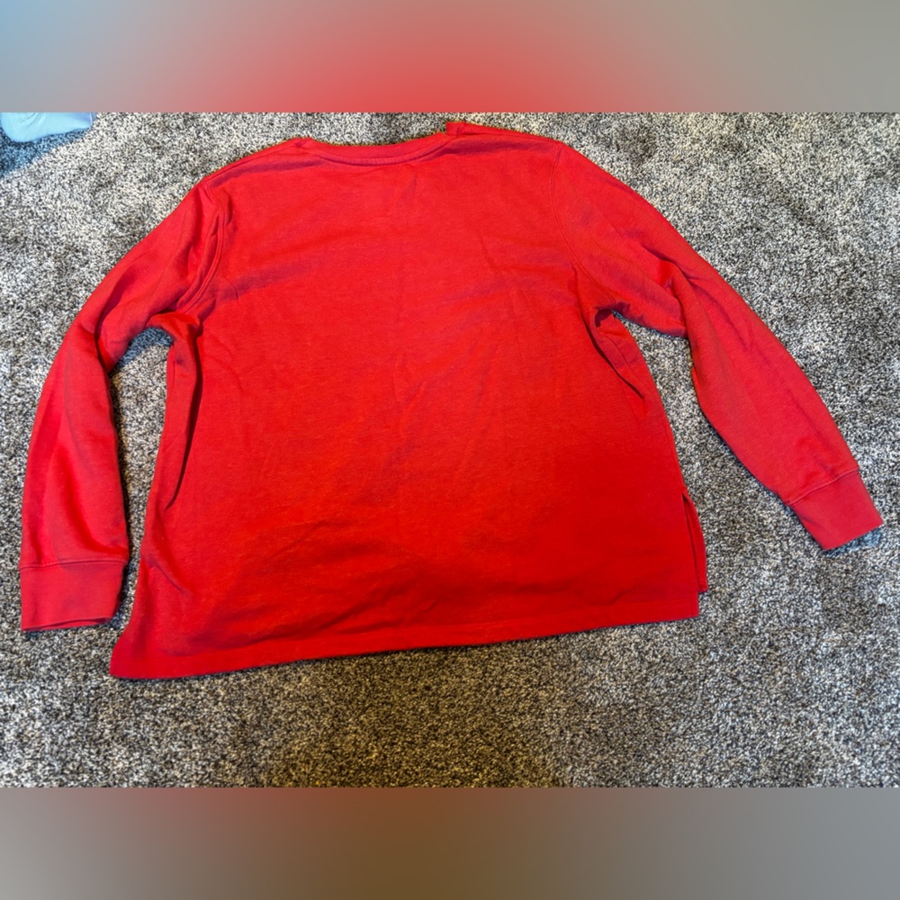 Red 'Blessed' sweater, Size XL - Picture 5 of 5